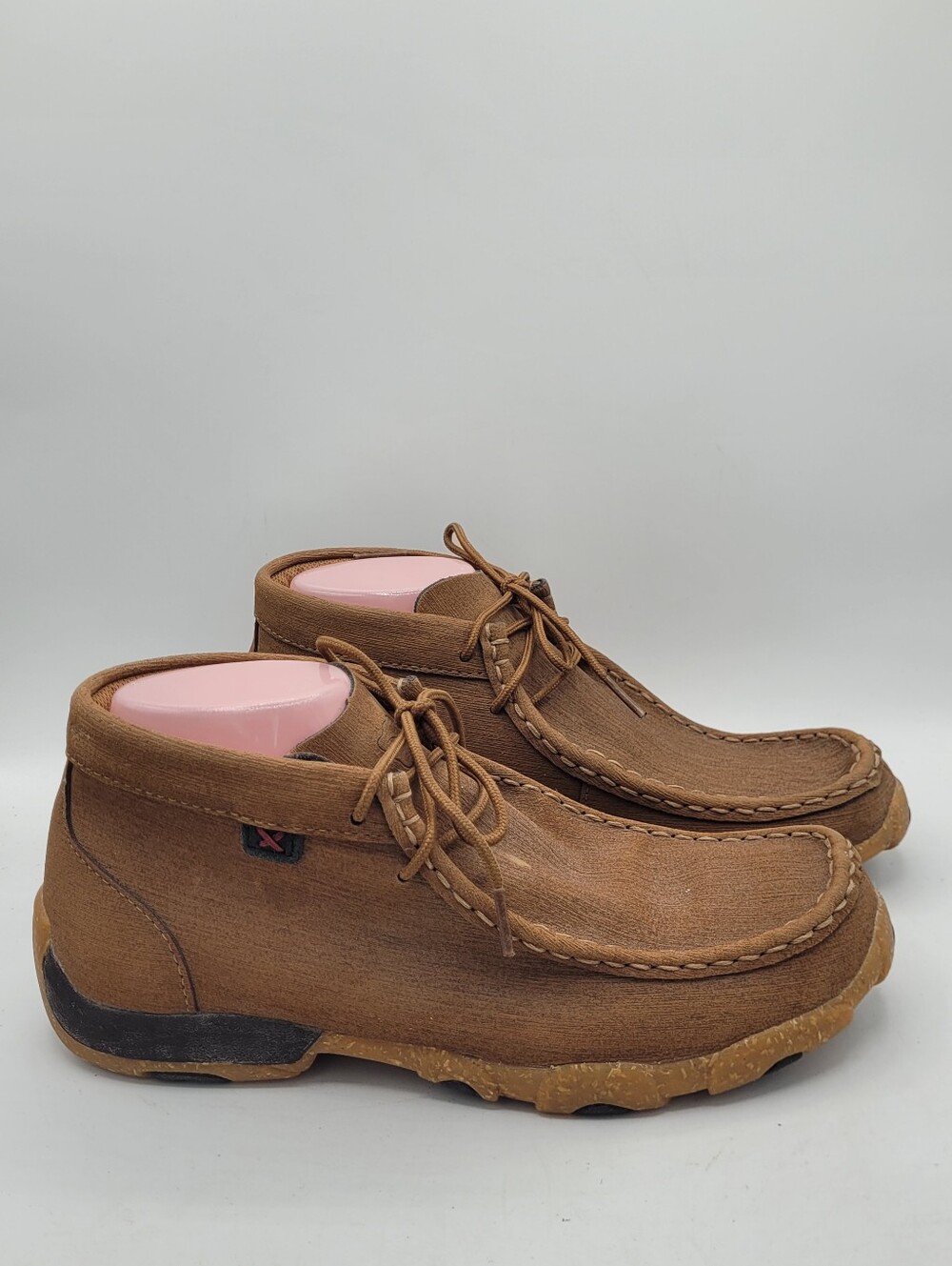 Twisted X Brown Lace-Up Chukka Boots Size 5.5 M